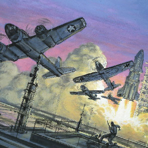 sketch 425, Zoboa, Martin Caiden, space shuttle, airplane, take off, sk_425