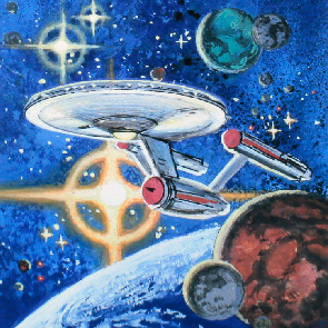 sketch 452, Star Trek, Alan Dean Foster, Enterprise, planet, earth, sk_452