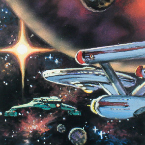 sketch 456, Star Trek, Alan Dean Foster, Enterprise, planet, Jupiter, War Bird, sk_456