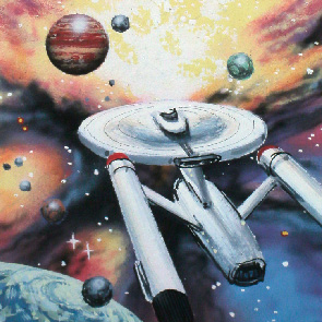 sketch 460, Star Trek, Alan Dean Foster, Enterprise, planet, earth, sk_460