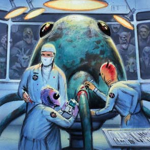 sketch 305, Star Nurse, James White, sk_305, Gross Clinic, Eakins, alien, surgery