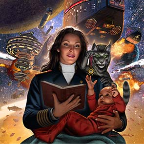 David Weber, Honor Harrington, baby, Space Ships, Space Ship, explosion, attack, book, treecat, matt_402, At All Costs, Costs