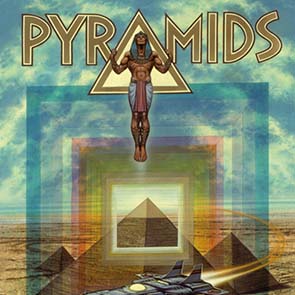 Painting, Time, Warps, Other Dimensions, Pyramid, matt_076, Egypt, levitate, float, hover, sand, Pyramids, Fred Saberhagen